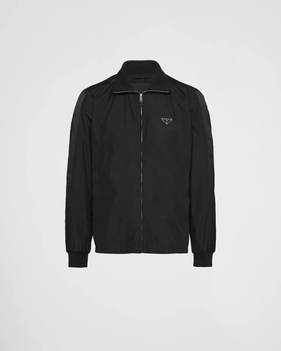 Best Prada Blousonjacke Aus Seidenmischung Schwarz