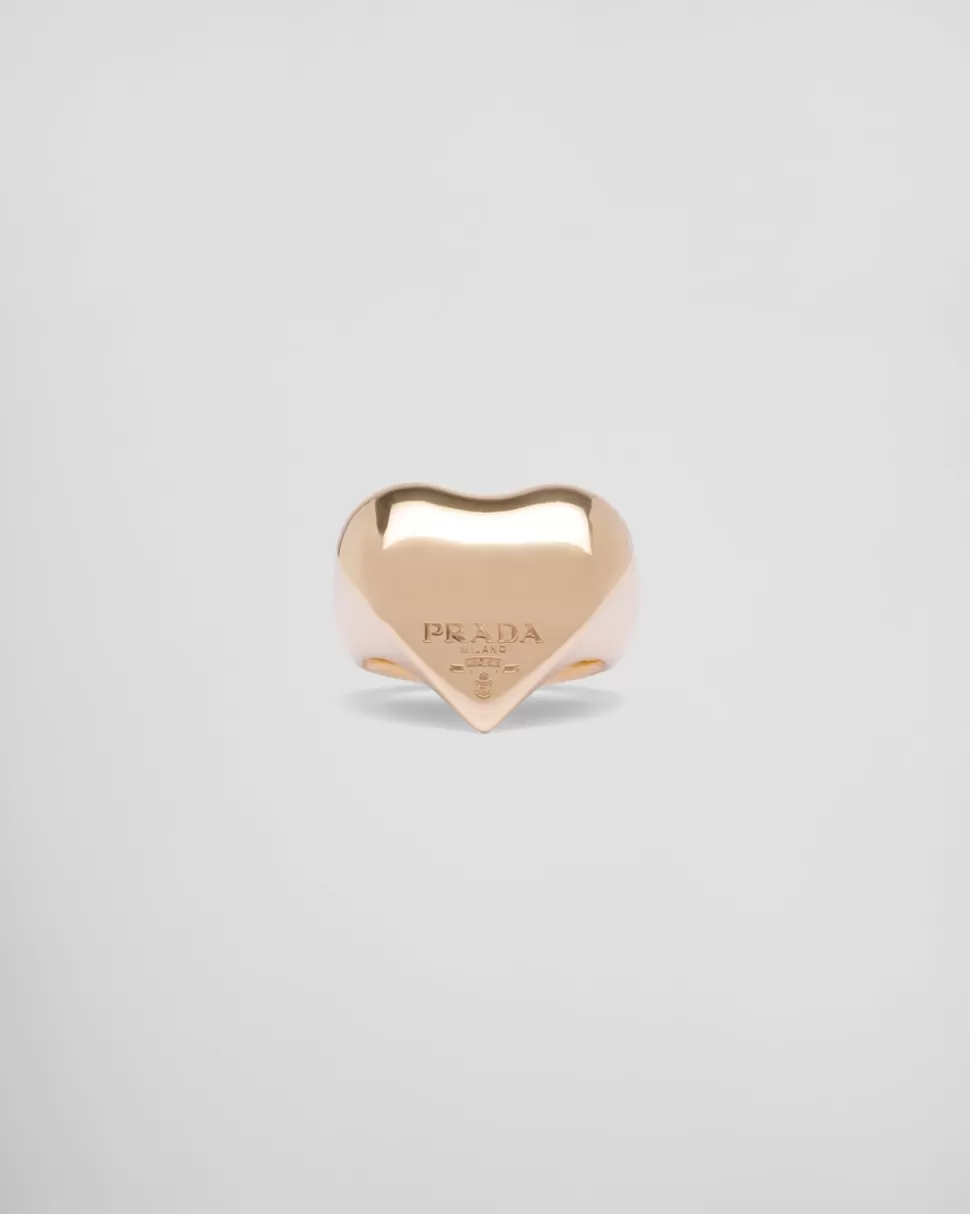 Store Prada Eternal Ring Aus Gelb Gold