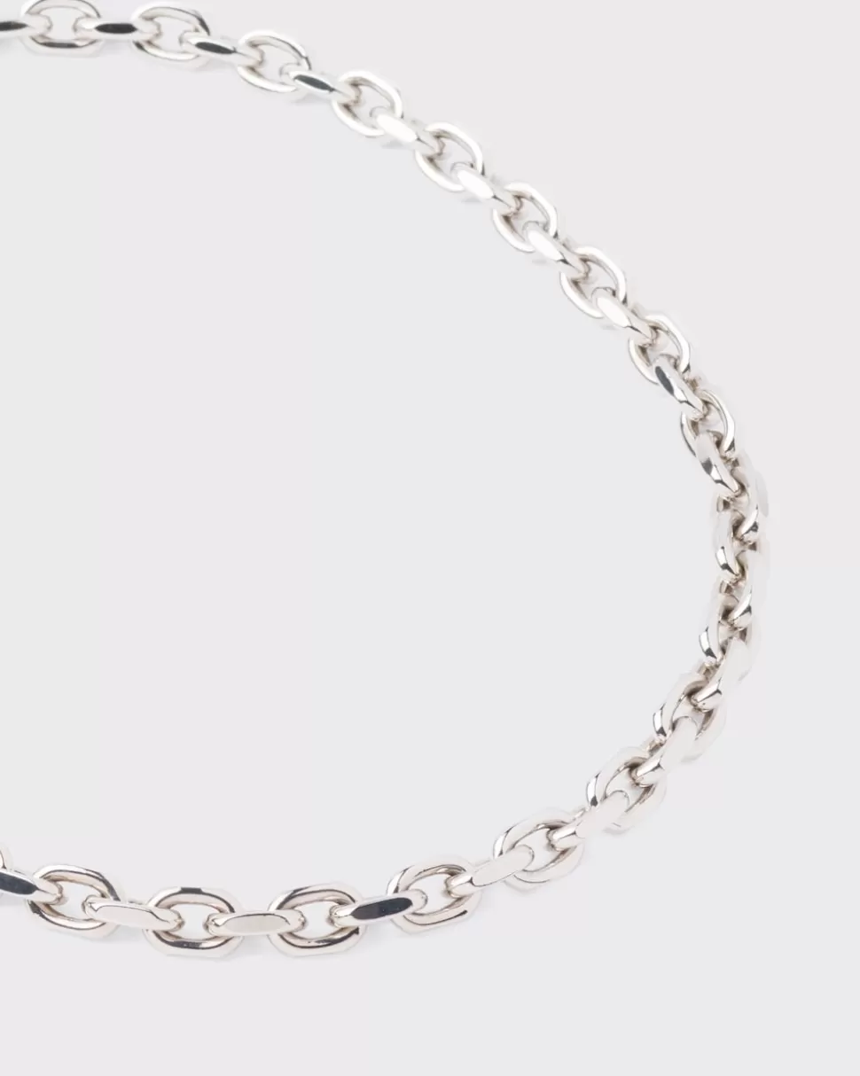 Cheap Prada Jewels Halskette Silber