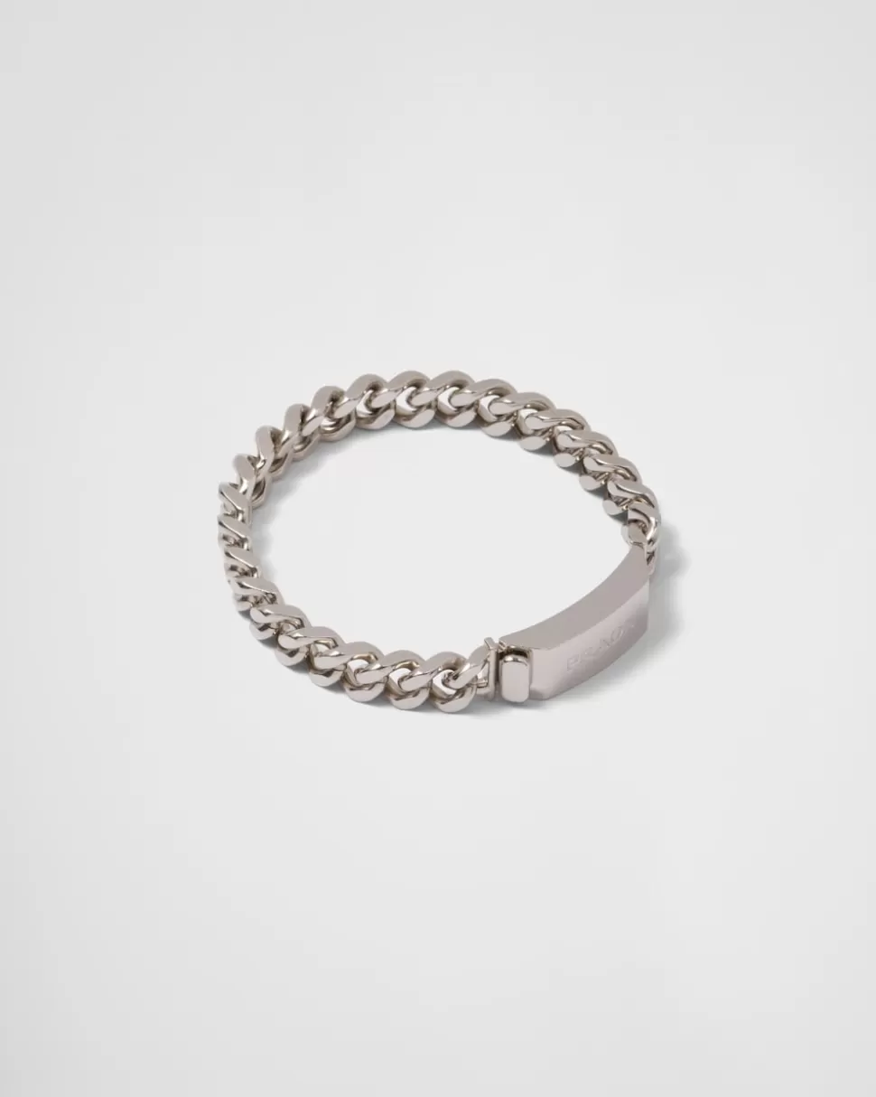 Sale Prada Jewels Kettenarmband Silber