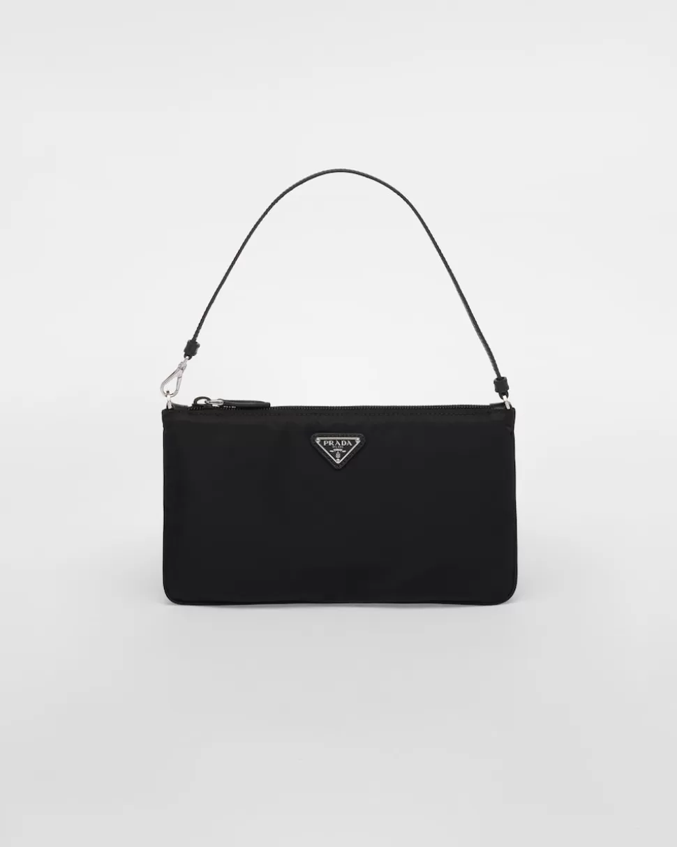 Outlet Prada Mini Bag Aus Re-nylon Schwarz