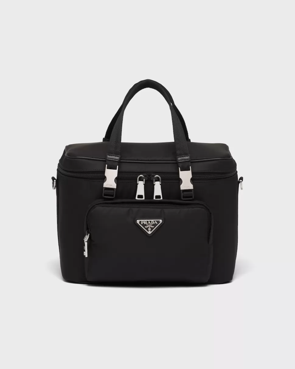 Cheap Prada Picknicktasche Aus Re-nylon Schwarz