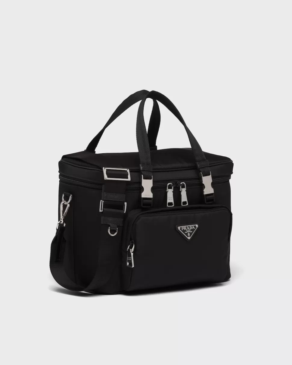 Cheap Prada Picknicktasche Aus Re-nylon Schwarz