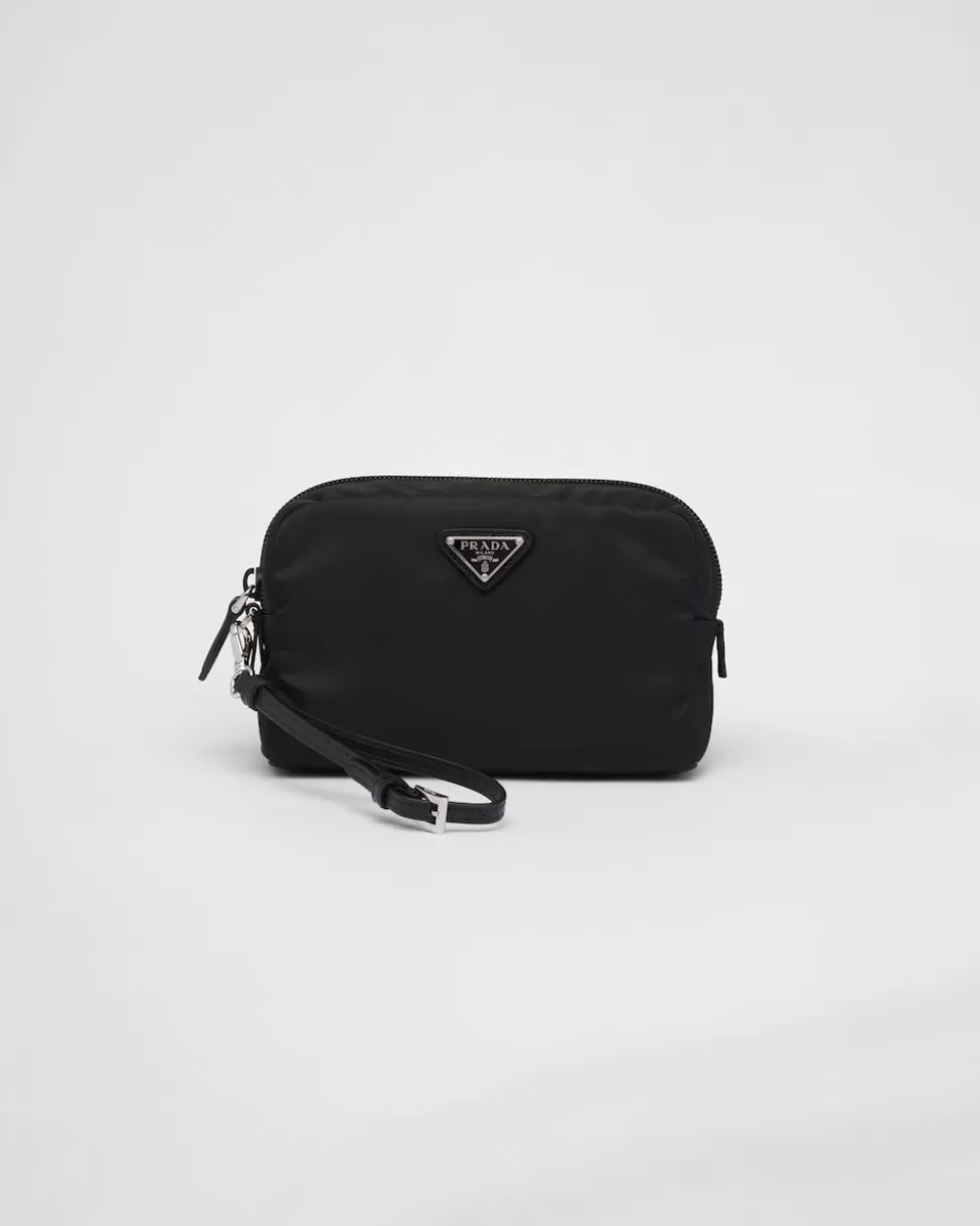 Fashion Prada Pouch Aus Re-nylon Schwarz