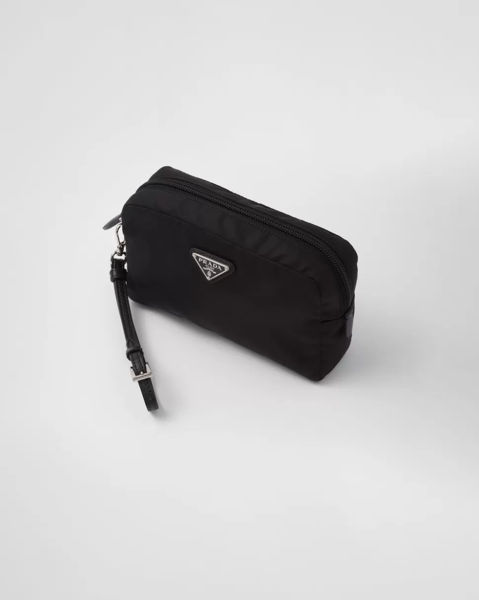 Fashion Prada Pouch Aus Re-nylon Schwarz