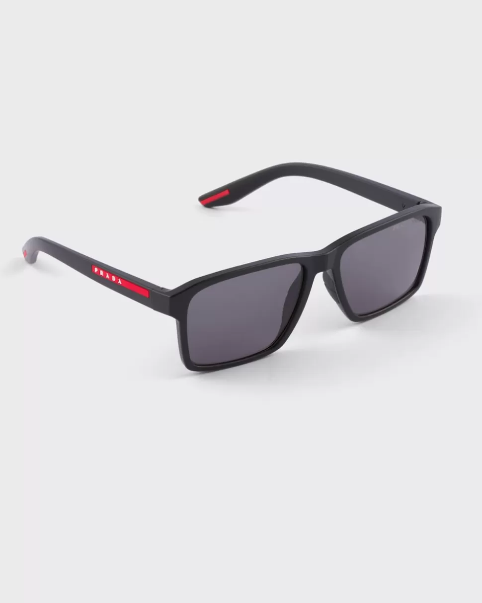 Cheap Prada Linea Rossa Sonnenbrille Gläser:Schwarz