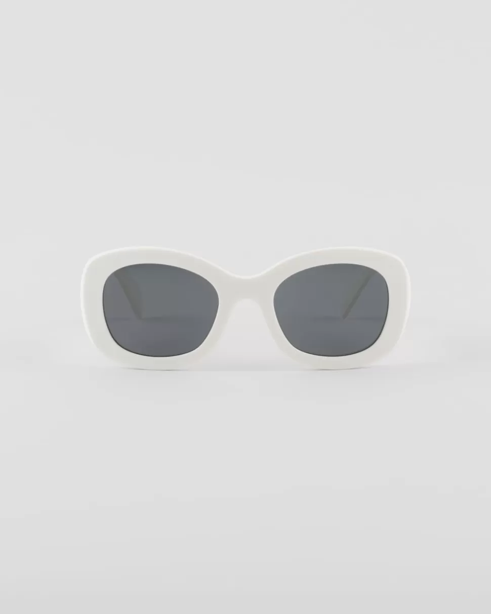 Cheap Prada Logo Sonnenbrille GläserInSchiefergrau