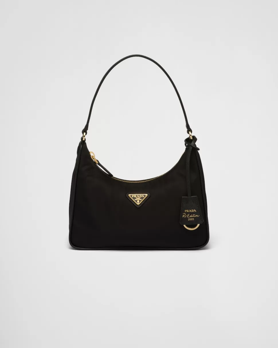 Clearance Prada Re-edition 2005 Mini Bag Aus Re-nylon Schwarz