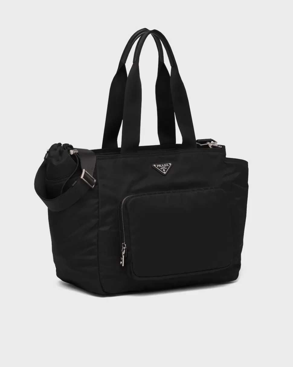 Cheap Prada Wickeltasche Aus Re-nylon Schwarz