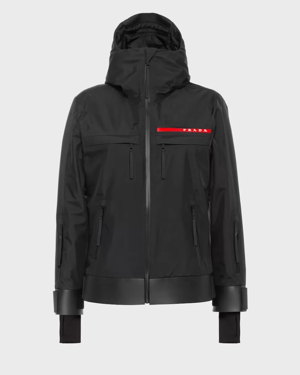 Best Prada Skijacke Aus Gore-tex Schwarz