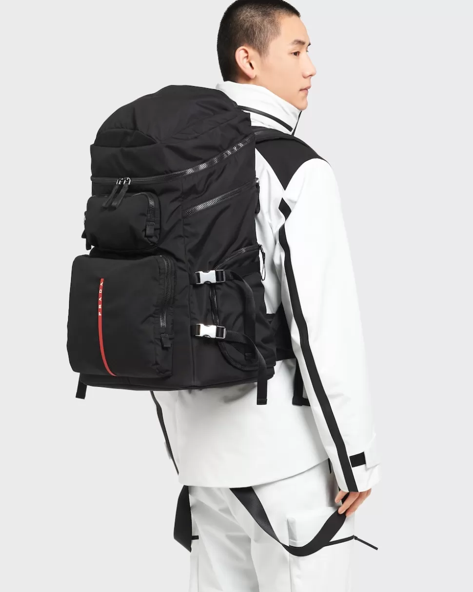 Best Prada Skistiefel-rucksack Aus Funktionsgewebe Schwarz