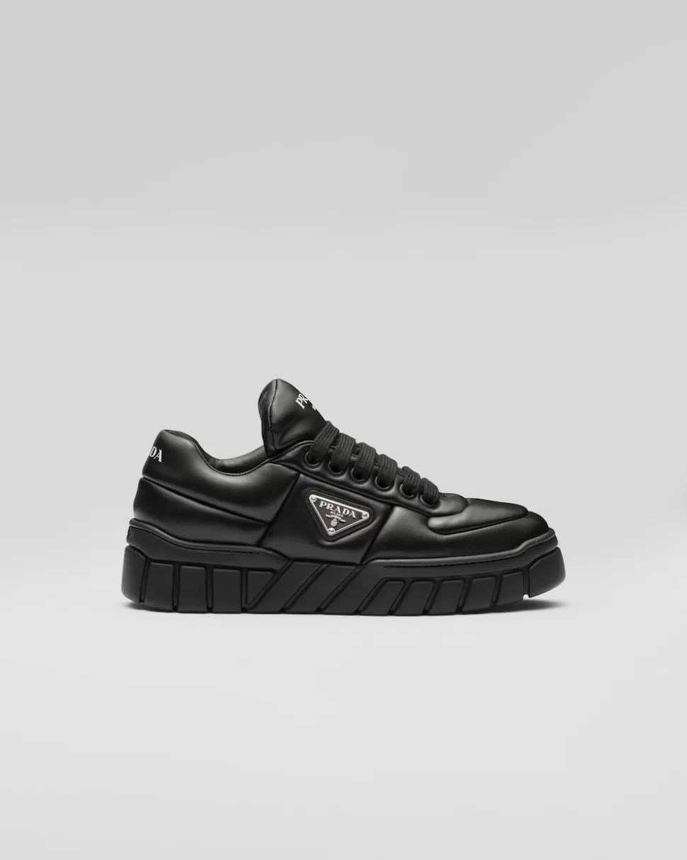 Cheap Prada Sneaker Aus Gepolstertem Nappa-leder Schwarz