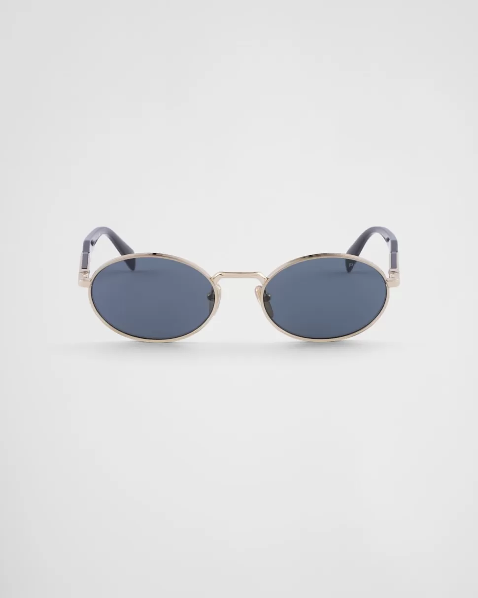 Outlet Prada Sonnenbrille Mit Logo GläserInGrafit