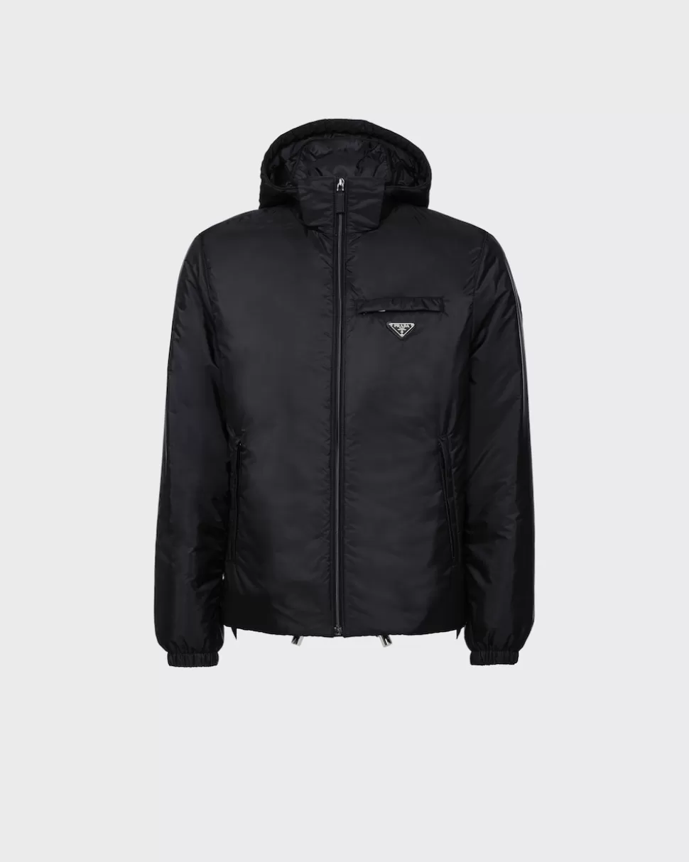 Best Prada Steppjacke Aus Re-nylon Schwarz