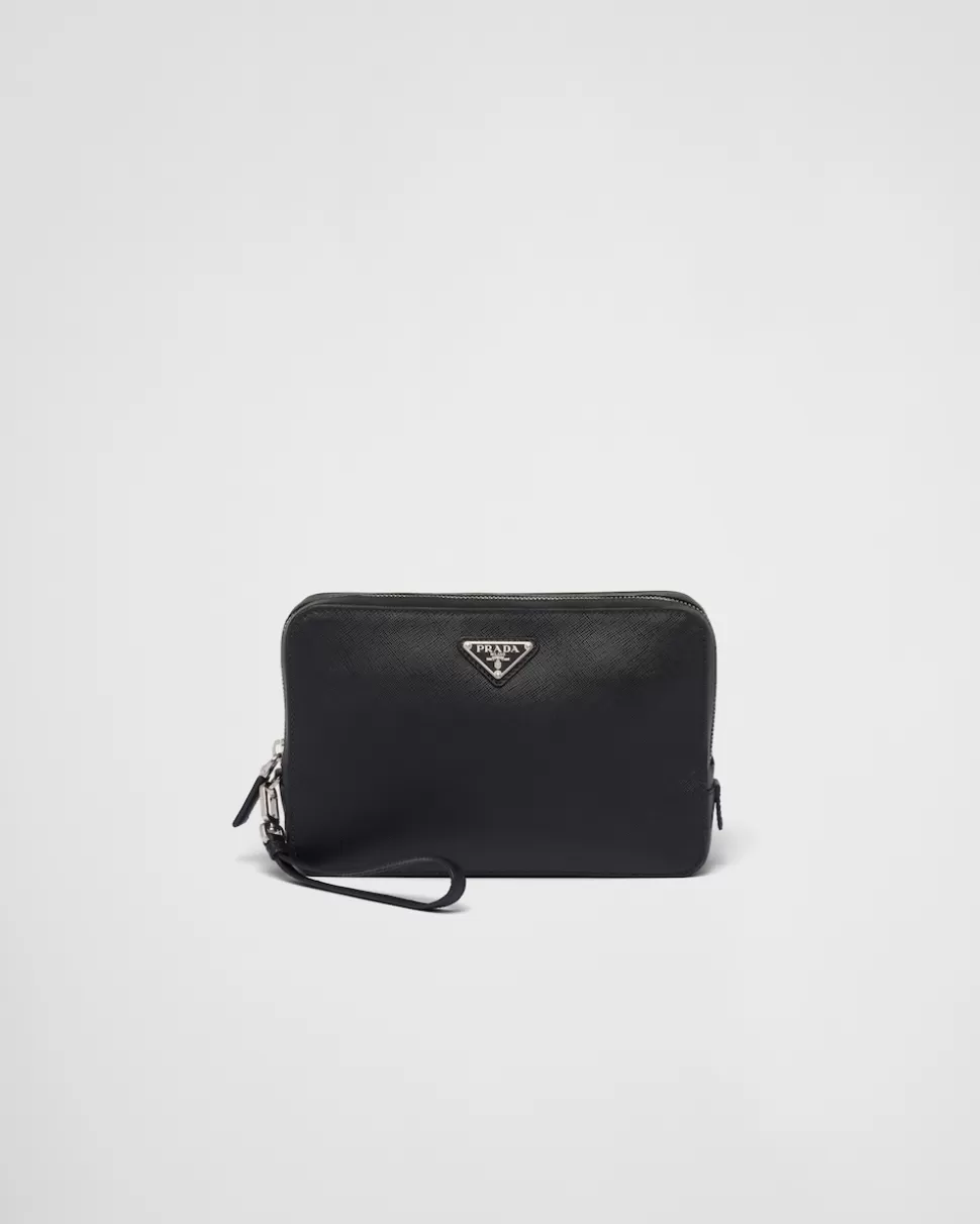 Best Prada Tasche Aus Saffiano Leder Schwarz